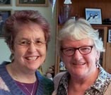 Liz and Gill Hitchings
