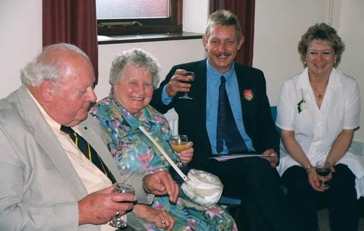 Derek, June, Graham and Lesley