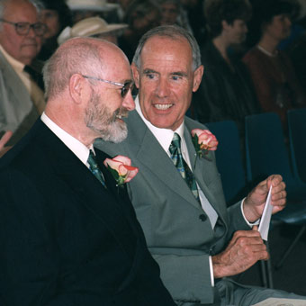 John and John - Best Man and Groom
