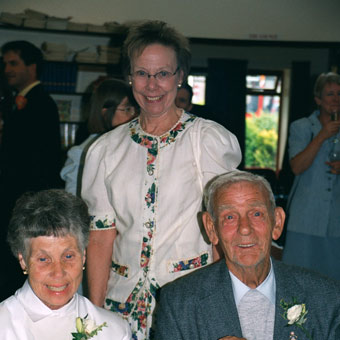 Dorothy, June and Len