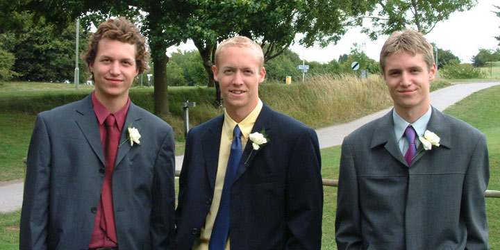 Mark, Ross and Tim
