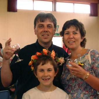 Andrew, Sandra and Amy