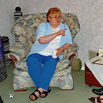 Gerry makes her point