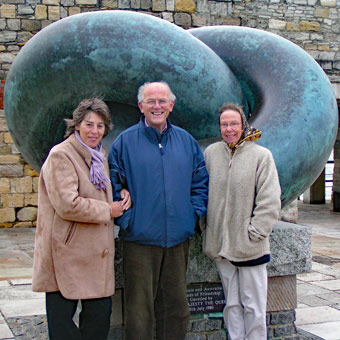 Eileen, Barrie and June
