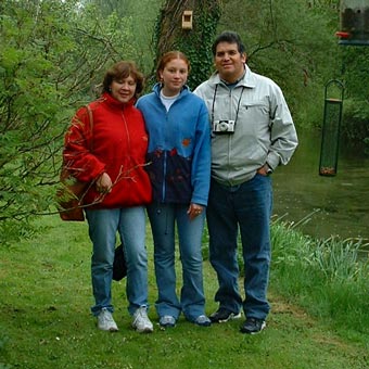 Stella, Viv and Alfredo