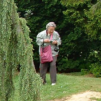 Bobs, camera in hand