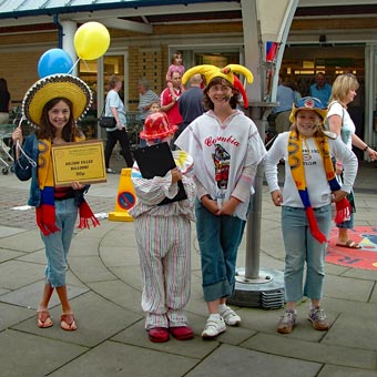 Colombian clowns