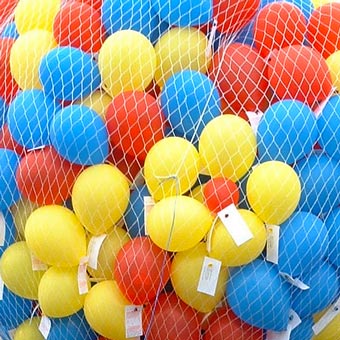 The ballon bag is almost full