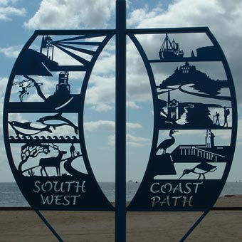 Swanage in on The South West Coast Path