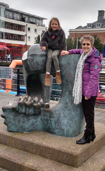 At Gun Wharf