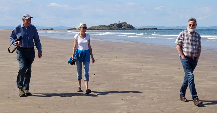 A beach walk