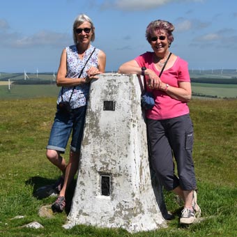 Made it to the top!
