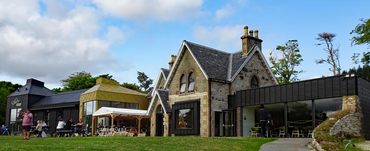 The distillery on Raasay