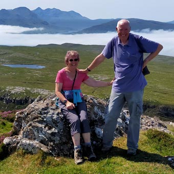 At the top of Dunn Canan