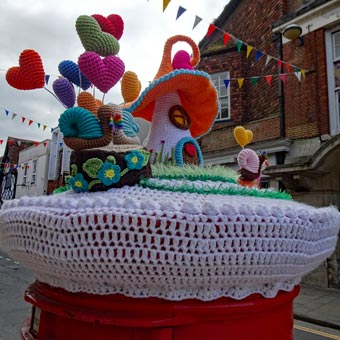 More decorated post boxes