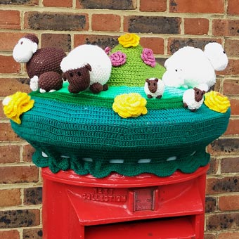 Post box in Petersfield