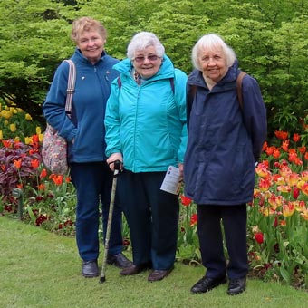 Sheila, Joan and Pat