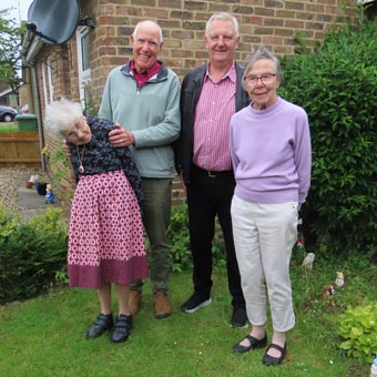 Dorothy, John, Dave and June