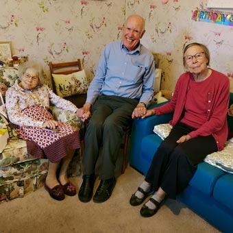Random order: Dorothy, John and June